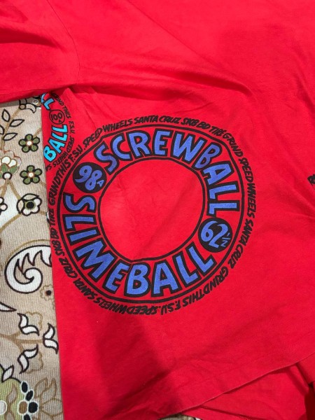 80s Santa Cruz Slimeball/Hardball/Screwball Tshirt