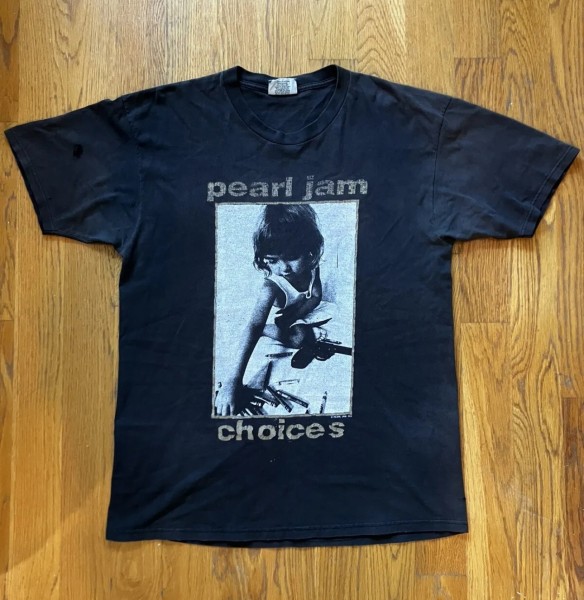 Pearl Jam Choices Tee Legit Check