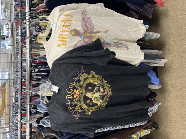 Nirvana In Utero/Kurt Memorial tees LC