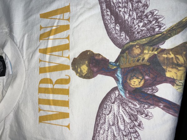 Nirvana In Utero/Kurt Memorial tees LC