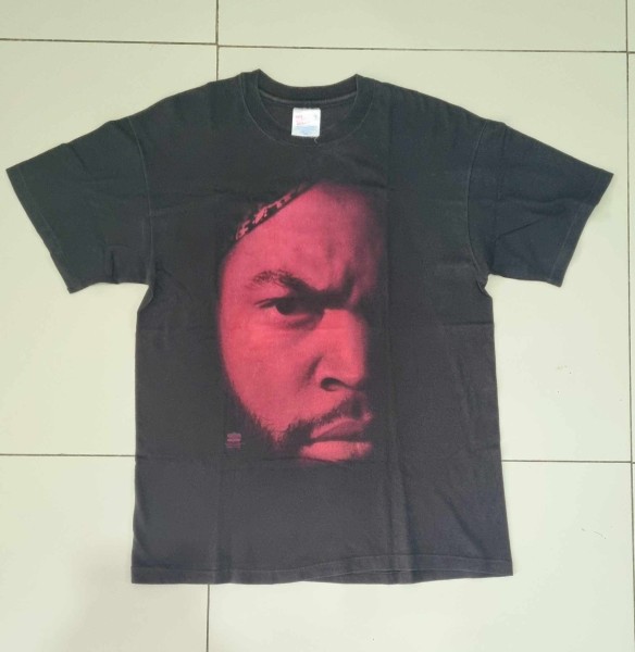 ice cube the predator 1992 red face winterland t-shirt