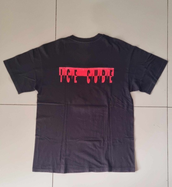 ice cube the predator 1992 red face winterland t-shirt