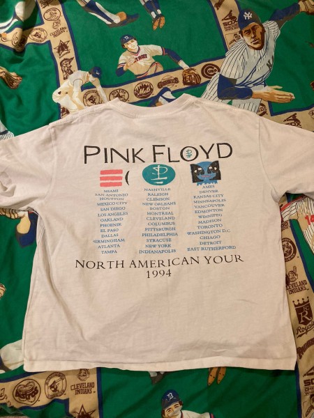 1994 pink floyd The divison bell shirt giant tee jays S