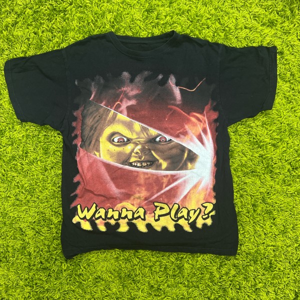 Chucky Childs Play T-Shirt Wanna Play?