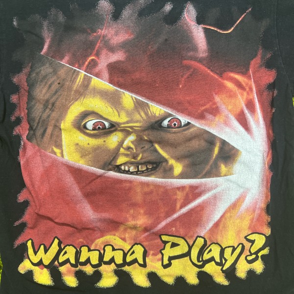 Chucky Childs Play T-Shirt Wanna Play?