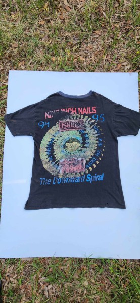 Nine Inch Nails 94-95 Vintage Downward Spiral bootleg t-shirt