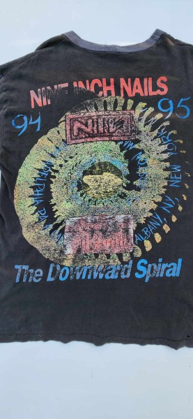 Nine Inch Nails 94-95 Vintage Downward Spiral bootleg t-shirt