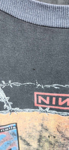 Nine Inch Nails 94-95 Vintage Downward Spiral bootleg t-shirt