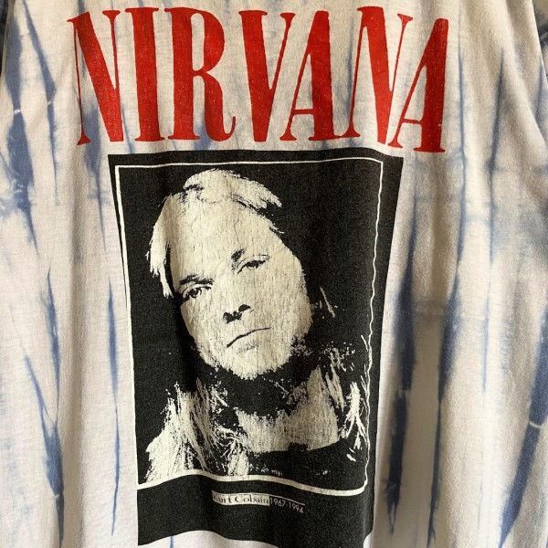 tie dye nirvana t-shirt