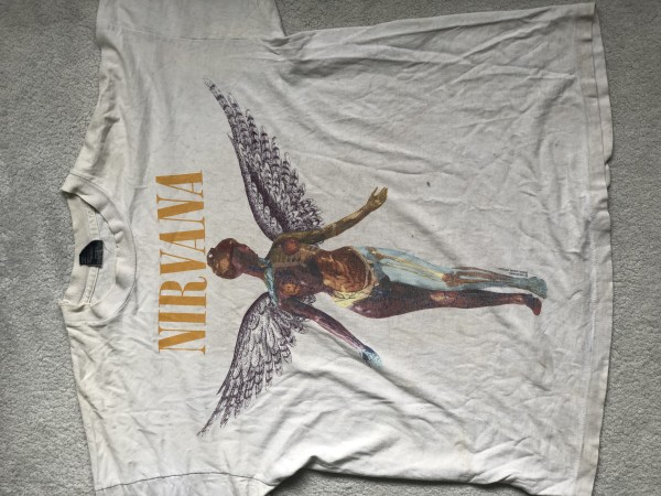 Nirvana IN UTERO 1993 long sleeve t-shirt LS