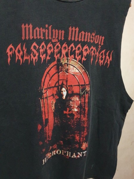 Marilyn Manson Hierophant False Perception t-shirt