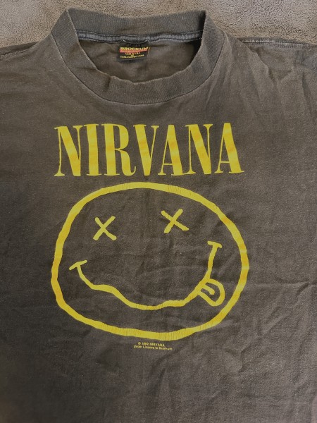 Nirvana 1992 Brockum Smiley