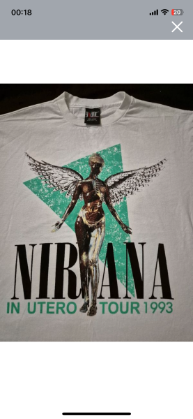 Nirvana In Utero tour 1993