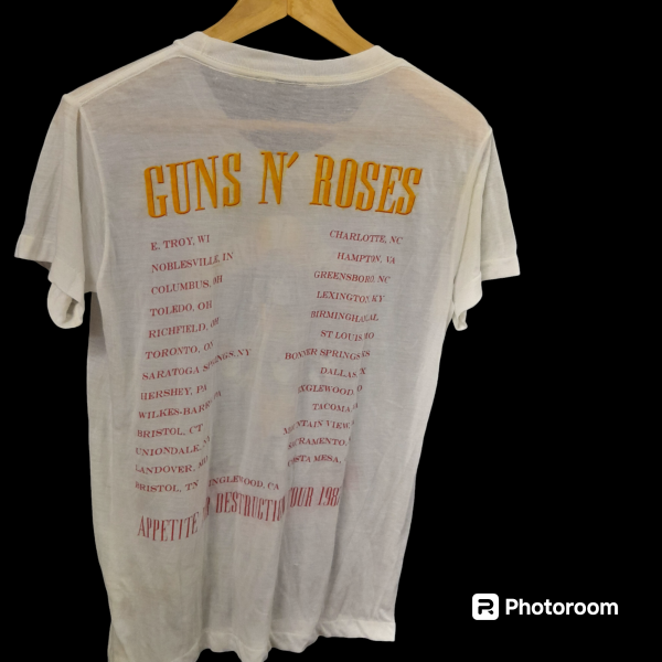 Bootleg?? 1987 G N R Appetite White Cross Tour Dates