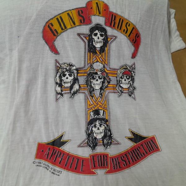 Bootleg?? 1987 G N R Appetite White Cross Tour Dates