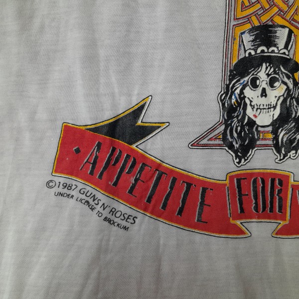 Bootleg?? 1987 G N R Appetite White Cross Tour Dates