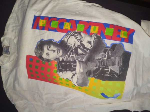 Vintage Paul McCartney World Tour 1989 T-Shirt