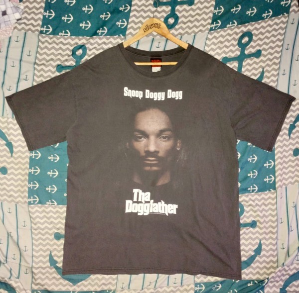 LC Snoop Doggy Dogg Tha Doggfather Death Row Tag T-Shirt