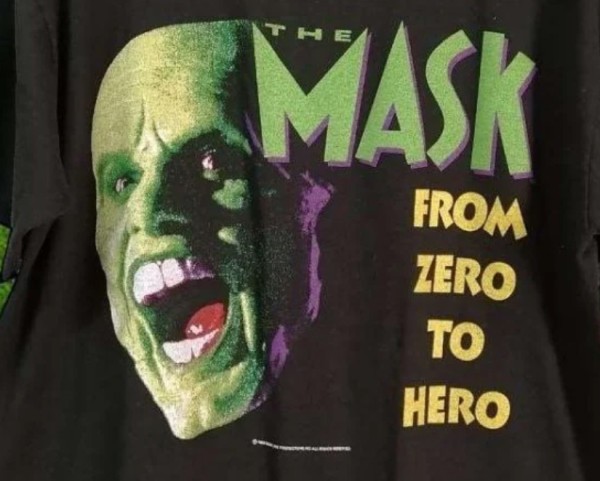 modern the mask counterfeit t-shirt