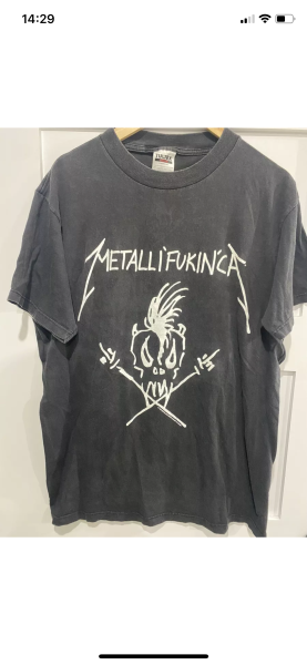 Metallica 1994 Summer Shit “Metallifukinca” T-Shirt