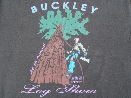 Vintage Buckley Log Show T-Shirt