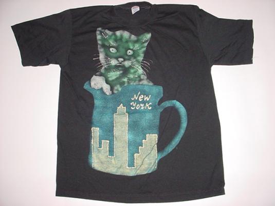 Vintage New York City Cat T-Shirt