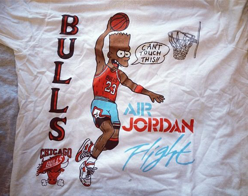 Black Bart Bulls Air Jordan Tee