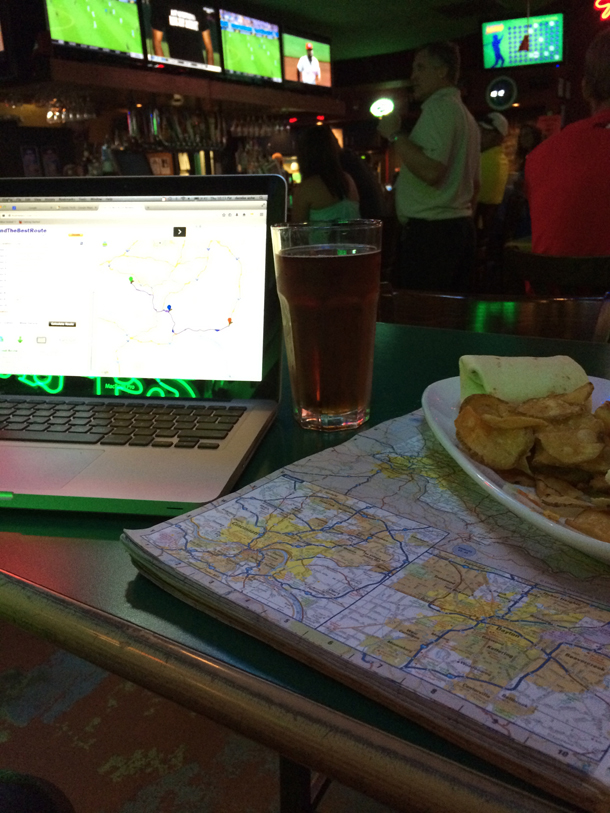 Route Planning Beer & Wifi