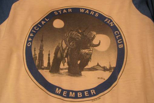 Official Star Wars Fan Club T-Shirt