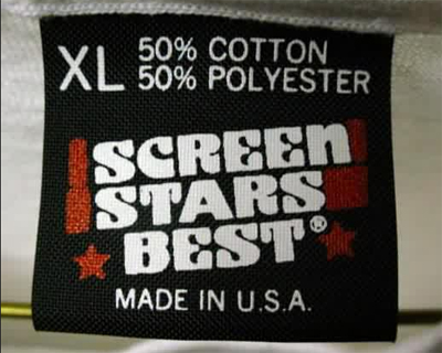 Screen Stars Best Black Tag