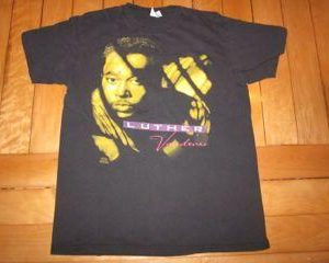 Vintage Luther Vandross T-shirt Power of Love Tour 1991 R&B