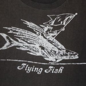 1970s Flying Fish Record Label Promo T-Shirt