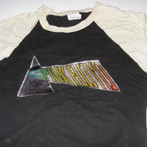 Pink Floyd Dark Side Of The Moon Glitter Baseball Shirt