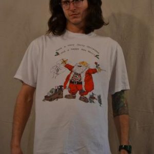 Awesome Vintage 1989 The Grateful Dead Christmas T-shirt