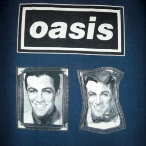 OASIS 1994 TOUR CONCERT BRITPOP INDIE ROCK T-SHIRT RARE