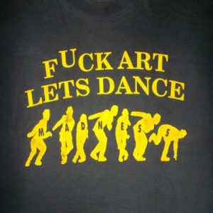 Madness 1992 F**k Art Let's Dance T-shirt