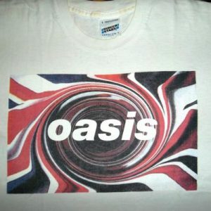 OASIS 1994 GLASTONBURY PROMO TOUR CONCERT T-SHIRT