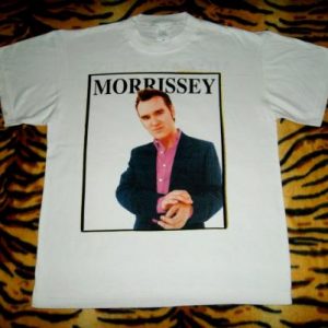 VINTAGE MORRISSEY 1990s MOZ ANGELESPROMO TOUR T-SHIRT