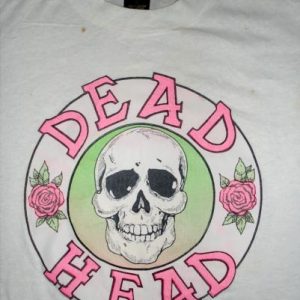 GRATEFUL DEAD 80'S DEAD HEAD T-SHIRT