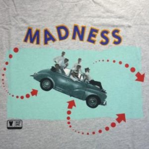 MADNESS EARLY 90s DRIVING IN MY CAR PROMO T-SHIRT