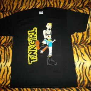 NOS TANK GIRL COMIC MOVIE FILM 1995 90s PROMO T-SHIRT