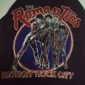 VINTAGE THE ROMANTICS "NATIONAL BREAKOUT" PROMO T-SHIRT