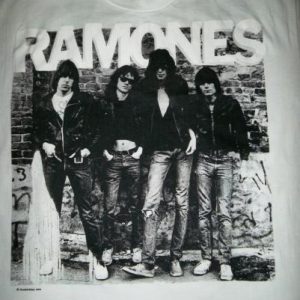 RAMONES 20th ANNIVERSARY 1994 T-SHIRT RARE MISPRINT