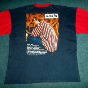 VINTAGE OASIS 1995 PROMO TOUR T-SHIRT