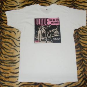 VINTAGE RARE DOUBLE SIDED SLADE AND SWEET T-SHIRT