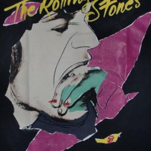 Rolling Stones Mick Jagger 1989 Promo Tour T-shirt