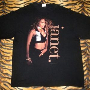 JANET JACKSON 1993 WORLD TOUR T-SHIRT