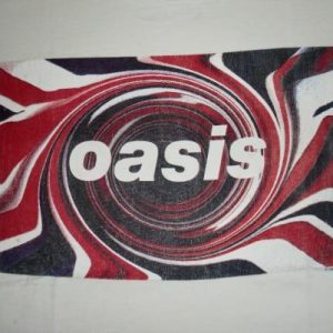 OASIS DEMO TAPE LOGO 1994 AMERICAN TOUR T-SHIRT