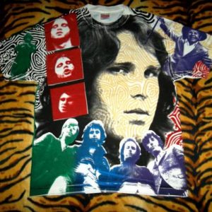 Vintage The Doors Allover Print T-shirt