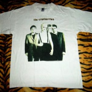 VINTAGE THE CRANBERRIES WORLD TOUR PROMO 1994-95 T-SHIRT